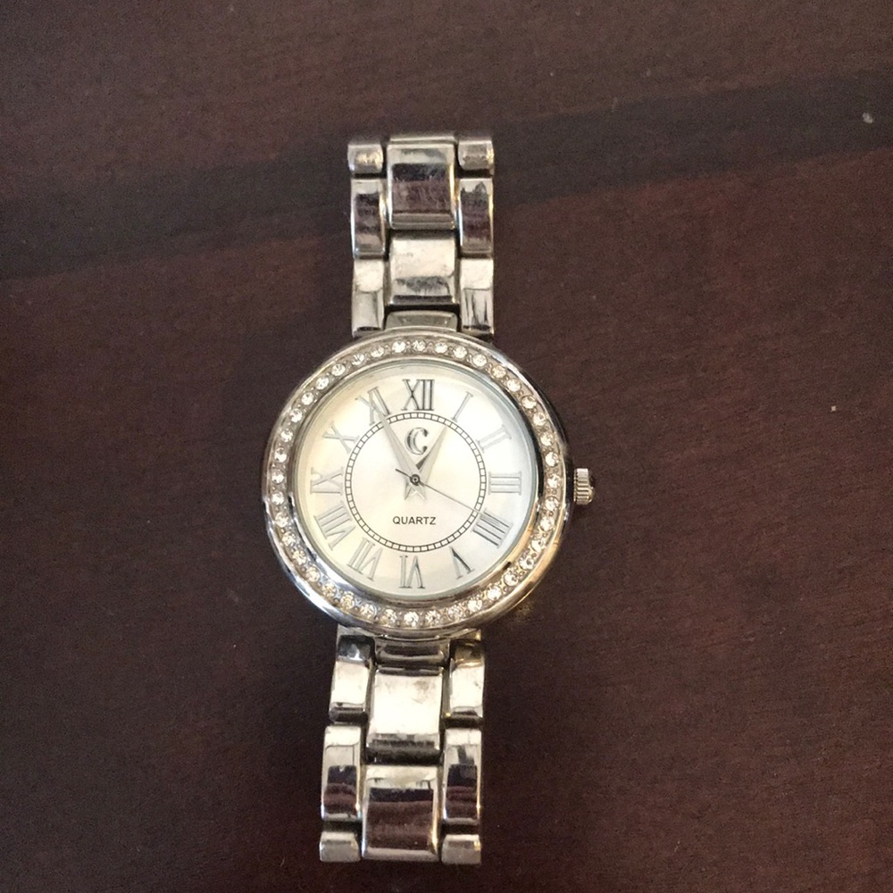 Charming Charlie silver watch